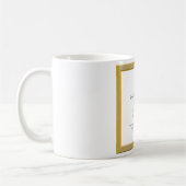 Herdenkings- PRIKWEIJDING geschenk Priester Domine Koffiemok (Links)