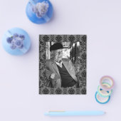 Herdenkings- rouwkaart met foto Flyer (Enkel)