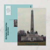 Herdenkings-Upclose van Lincoln Briefkaart (Voorkant / Achterkant)