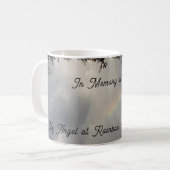 Herdenkingsbeker regenboogbrug Pet Loss Memorial C Koffiemok (Voorkant links)