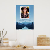 Herdenkingsbergen Viering van het Leven Poster (Keuken)