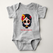 🌹Herdenkingsbloesem: Dia de Muertos Tributo 🌹 Romper (Voorkant)
