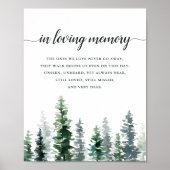 Herdenkingsbord voor houten bruidjes poster (Voorkant)