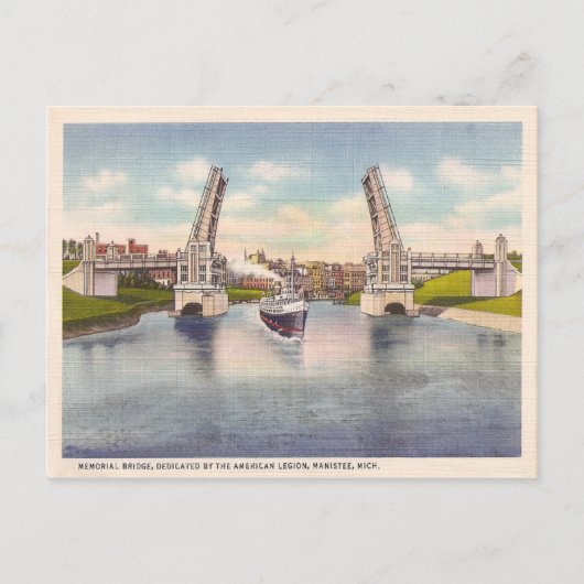  herdenkingsbrug briefkaart (Voorkant)