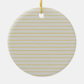 Herdenkingscadeau Priest pastor deacon Keramisch Ornament (Achterkant)