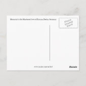 herdenkingscentrum holocaust briefkaart (Achterkant)