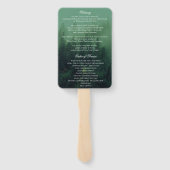 herdenkingsceremonie in het kader van het begrafen handwaaier (Achterkant)