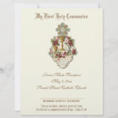 Herdenkingscertificaat katholieke Heilige Communie (Voorkant)