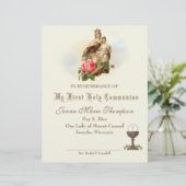 Herdenkingscertificaat katholieke Heilige Communie (Staand voorkant)