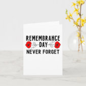 Herdenkingsdag, 14 november kaart (Gele Bloem)