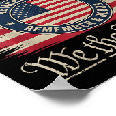 Herdenkingsdag 2025: Veteranendag herdenken en ere Poster (Hoek)