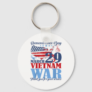 Herdenkingsdag 29 maart Vietnam Oorlogsveteraan Sleutelhanger
