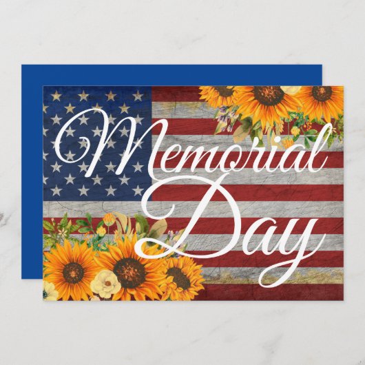 Herdenkingsdag 4 juli Onafhankelijkheidsdag Herinn Kaart (Voorkant / Achterkant)