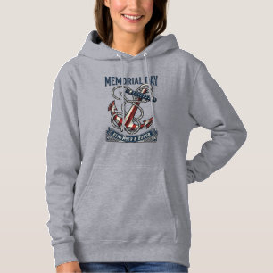 Herdenkingsdag Anker Herinneren Eer Vintage T-shir Hoodie