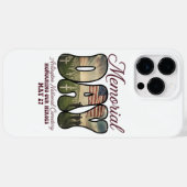 Herdenkingsdag Arlington National Cemetery Case-Mate iPhone Case (Achterkant (horizontaal))