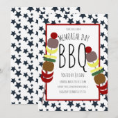 Herdenkingsdag BBQ Picknick Grillen Kaart (Voorkant / Achterkant)