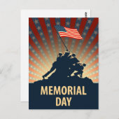 Herdenkingsdag Briefkaart (Voorkant / Achterkant)