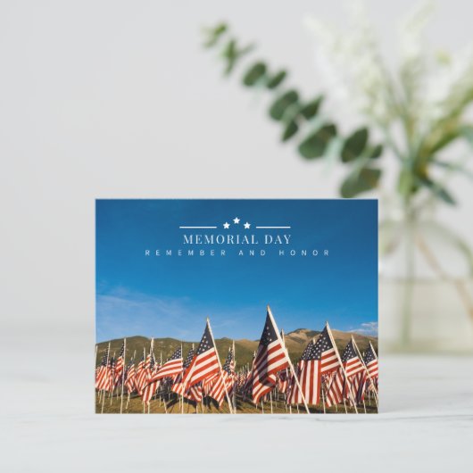 Herdenkingsdag Briefkaart (Staand voorkant)