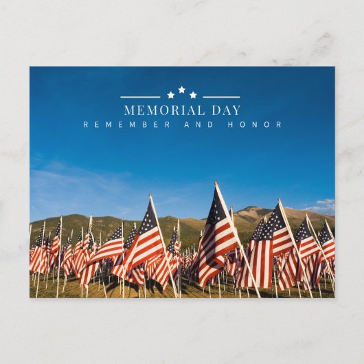 Herdenkingsdag Briefkaart (Voorkant)