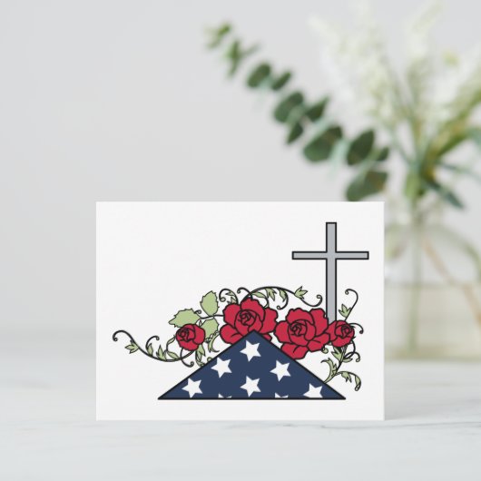 Herdenkingsdag Briefkaart (Staand voorkant)