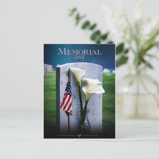 Herdenkingsdag Briefkaart (Staand voorkant)