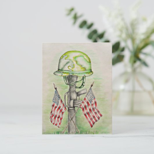 Herdenkingsdag Briefkaart (Staand voorkant)