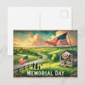 Herdenkingsdag Briefkaart (Voorkant / Achterkant)