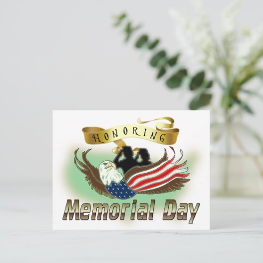 herdenkingsdag briefkaart (Staand voorkant)