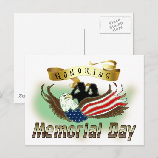 herdenkingsdag briefkaart (Voorkant / Achterkant)