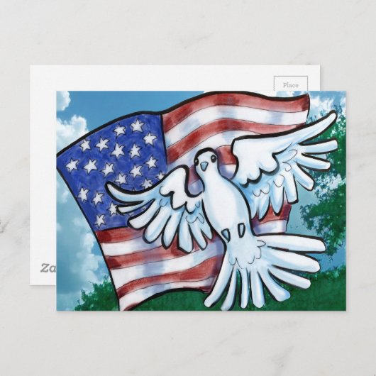 Herdenkingsdag Briefkaart (Voorkant / Achterkant)