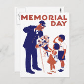 Herdenkingsdag Briefkaart (Voorkant / Achterkant)