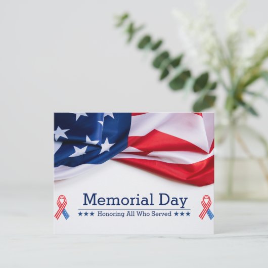 Herdenkingsdag Briefkaart (Staand voorkant)