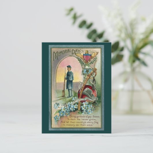  herdenkingsdag briefkaart (Staand voorkant)