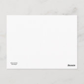 Herdenkingsdag Briefkaart (Achterkant)