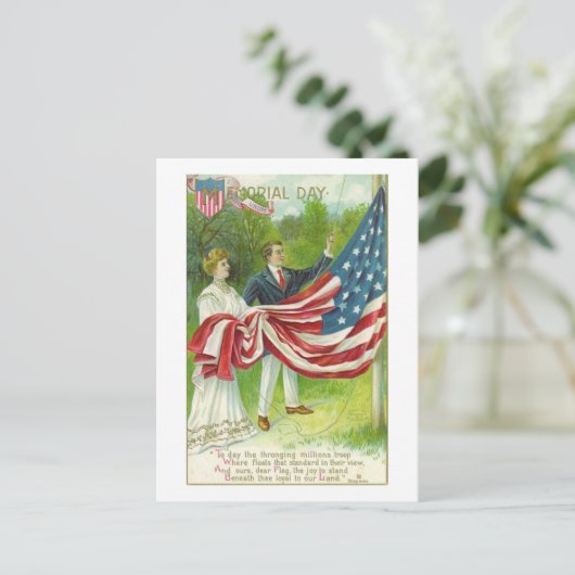 Herdenkingsdag Briefkaart (Staand voorkant)