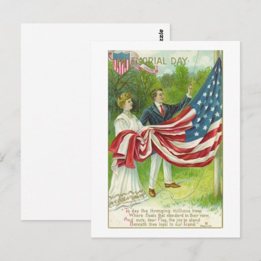 Herdenkingsdag Briefkaart (Voorkant / Achterkant)