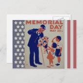 Herdenkingsdag Briefkaart (Voorkant / Achterkant)