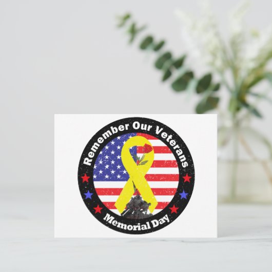 Herdenkingsdag Briefkaart (Staand voorkant)