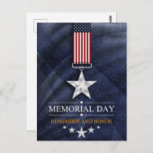 Herdenkingsdag Briefkaart (Voorkant / Achterkant)