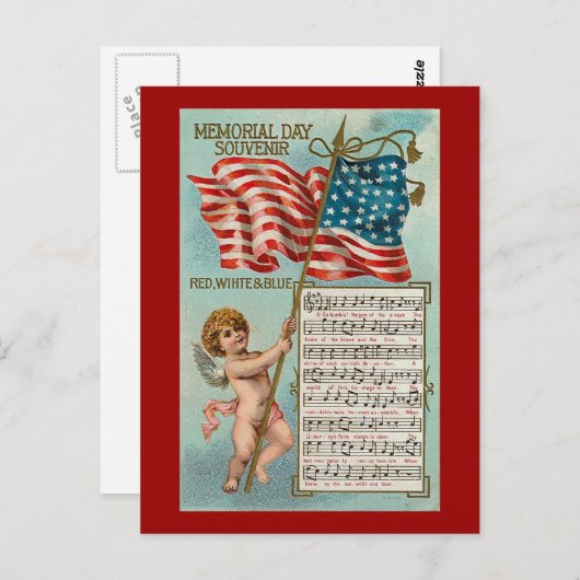 Herdenkingsdag Briefkaart (Voorkant / Achterkant)