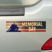 Herdenkingsdag Bumpersticker (Op auto)