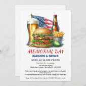 Herdenkingsdag Burgers & Brouws | Achtertuin BBQ-f Kaart (Voorkant / Achterkant)