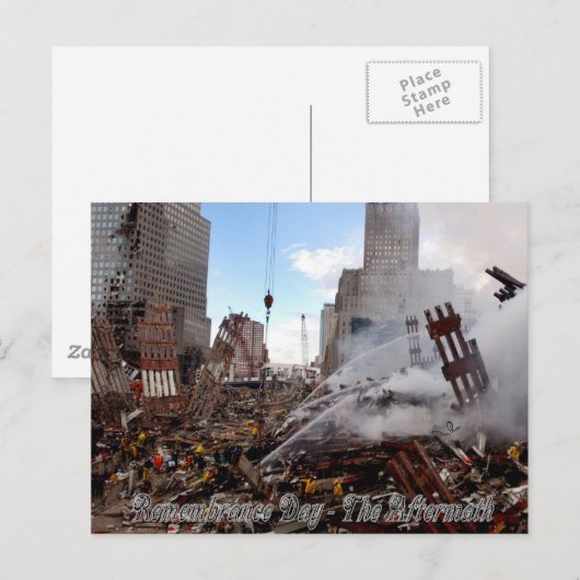 Herdenkingsdag - De nasleep Briefkaart (Voorkant / Achterkant)