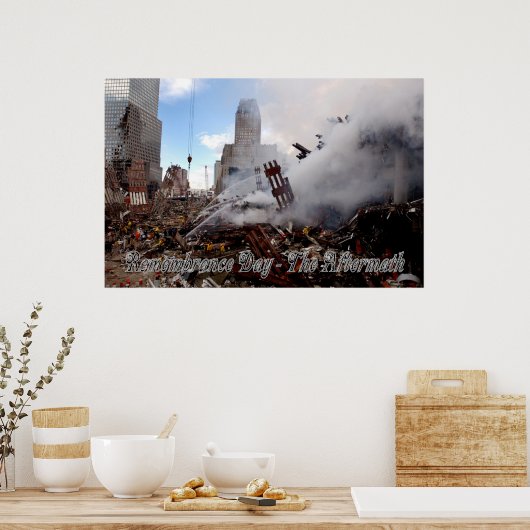 Herdenkingsdag - De nasleep Poster (Keuken)