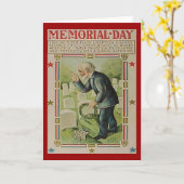  herdenkingsdag de slachtoffers kaart (Gele Bloem)