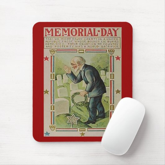  herdenkingsdag de slachtoffers muismat (Met muis)