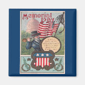  herdenkingsdag - één land magneet (Voorkant)