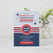 Herdenkingsdag Flyer Uitnodiging (Staand voorkant)