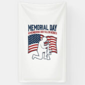 Herdenkingsdag Gesneuvelde Helden Patriottisch Sol Spandoek (Verticaal)