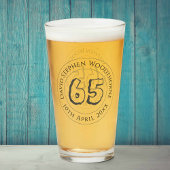 Herdenkingsdag geviering gepersonaliseerd glas